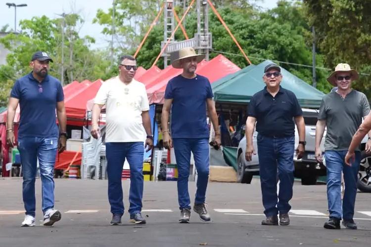 Mobilidade urbana: governador Clécio Luís inspeciona obras de pavimentação de 5 quilômetros de vias em Vitória do Jari