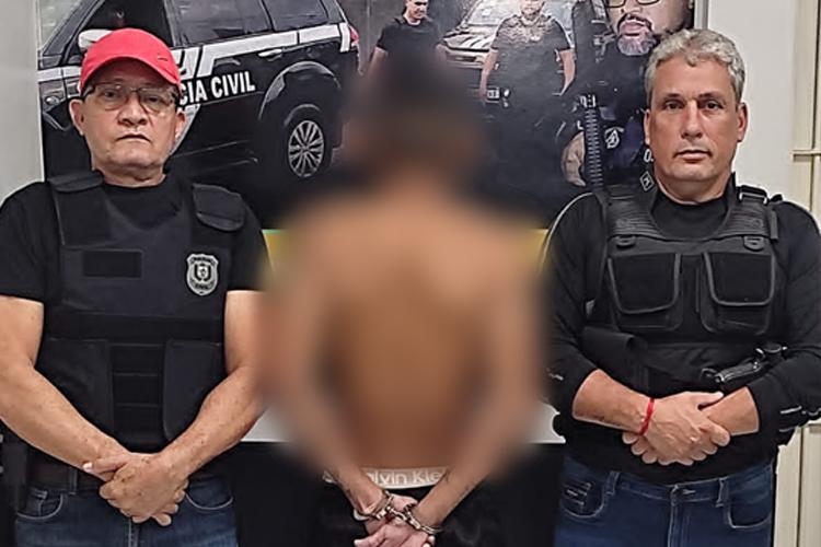 Polícia Civil prende homem por lesão corporal e tráfico de drogas