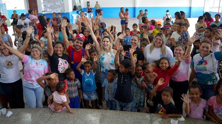 Prefeitura de Santana promove ação integrada na comunidade do Igarapé do Lago