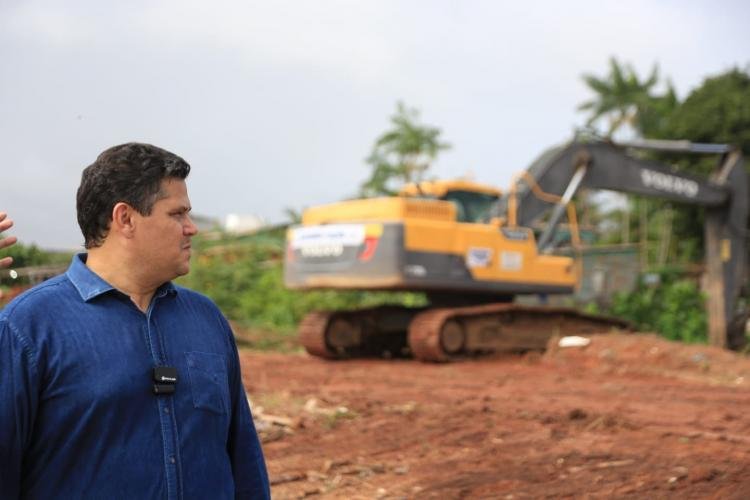 Com recursos articulados por Davi, governo do Amapá inicia construção da orla do Aturiá