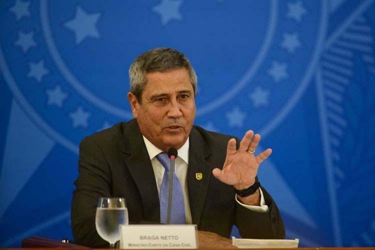 Pandemia reduziu elevação do déficit estimado para este ano de R$ 124 bilhões para R$ 525 bilhões, afirma Walter Braga Netto