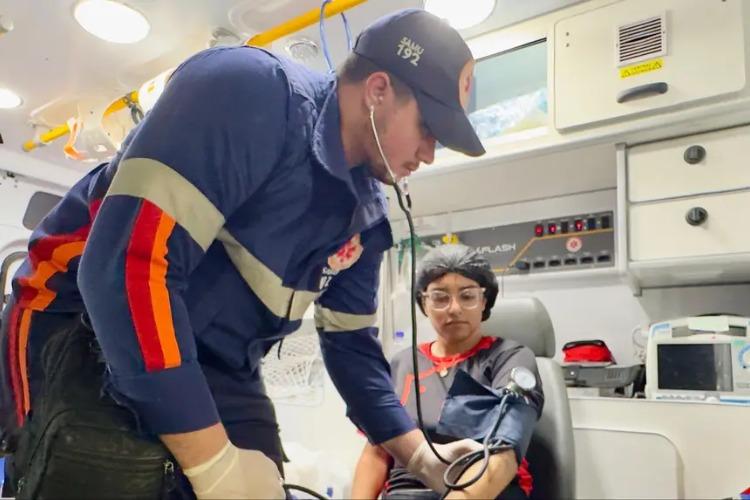 “Fui atendida na hora”, diz empreendedora socorrida pelo Samu no Réveillon do Amapá