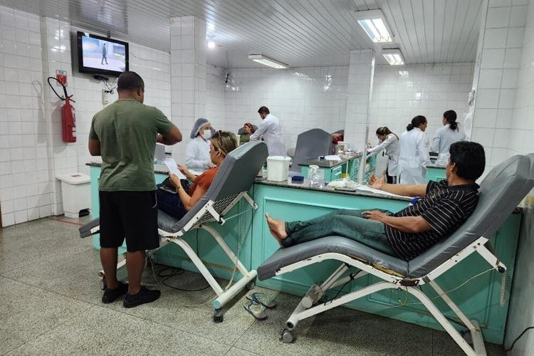 Mutirão e blitz educativa para doação de sangue é realizado na CTMac