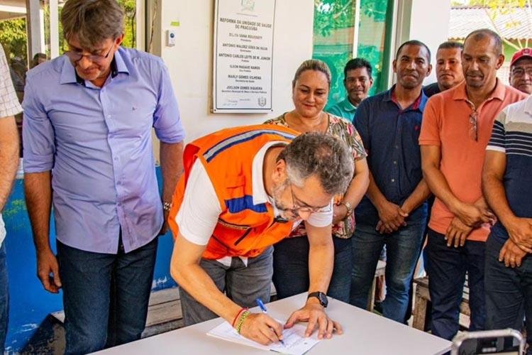 Governador Clécio Luís garante R$180 mil para reforma da Unidade Básica de Saúde em Pracuúba