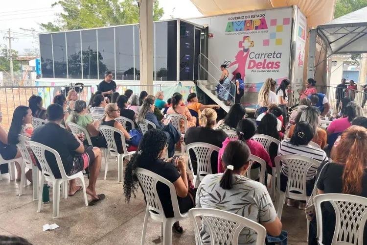 Governo do Amapá ultrapassa 229 mil atendimentos com a Carreta Delas em cinco grandes ações pelo estado
