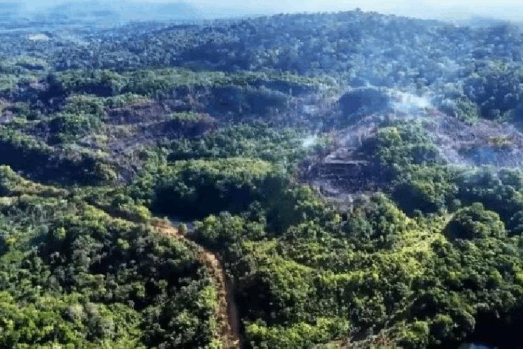 MP-AP pede apuração do incêndio em Serra do Navio e providências ao CB/AP, Polícia Civil e Prefeitura