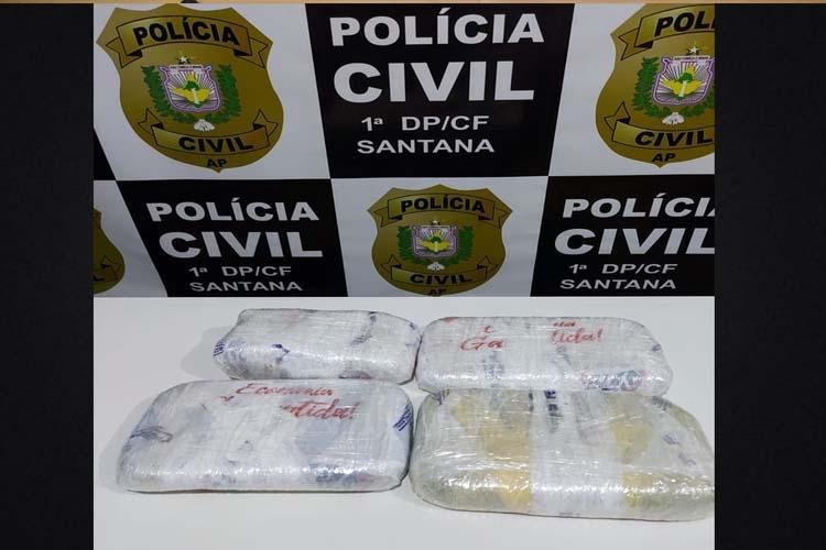 EM SANTANA, TRAFICANTE É PRESO COM CERCA DE 4 QUILOS DE CRACK