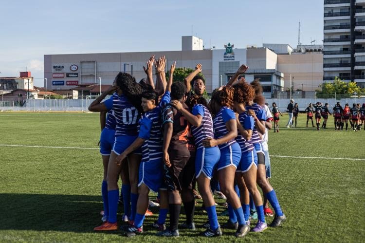 Curiaú vence de goleada a terceira rodada da Taça das Favelas Petrobras Feminina Amapá e garante vaga na semifinal, no domingo (18) 
