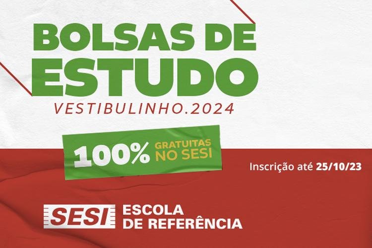 Processo seletivo da Escola SESI-AP oferta mais de 80 vagas para o Novo Ensino Médio