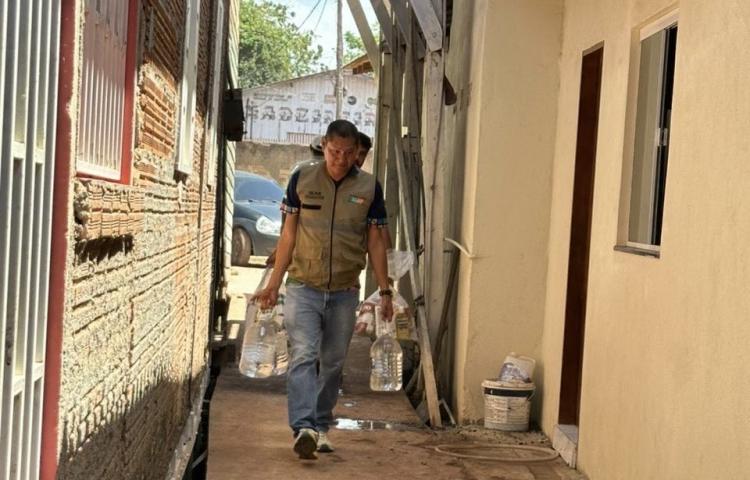 Incêndio atinge residências na comunidade do Ambrósio e mobiliza atendimento social em Santana