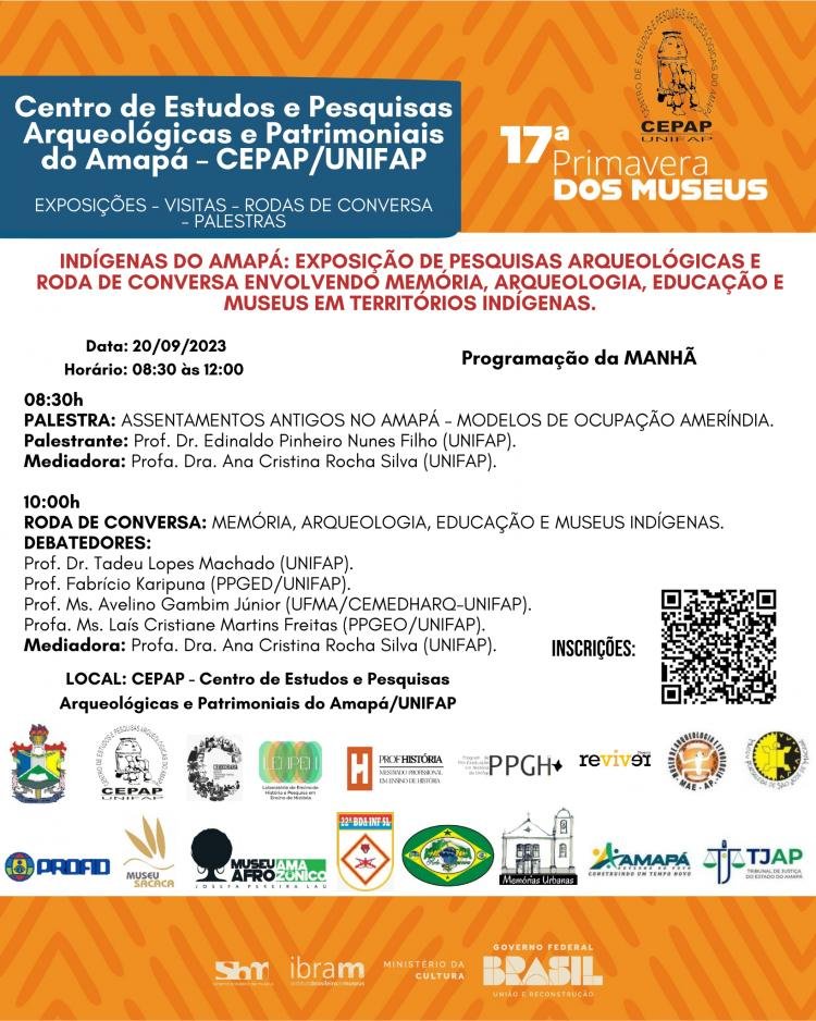 Cepap/Unifap na 17ª Primavera dos Museus: Programação imperdível!