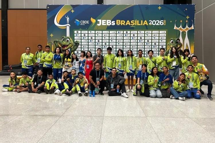 Time Amapá conquista mais três medalhas de bronze nos Jogos Escolares Brasileiros, em Brasília