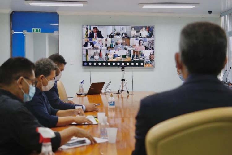 Governador Waldez cobra do ministro da Saúde mais vacinas para os estados da Amazônia Legal