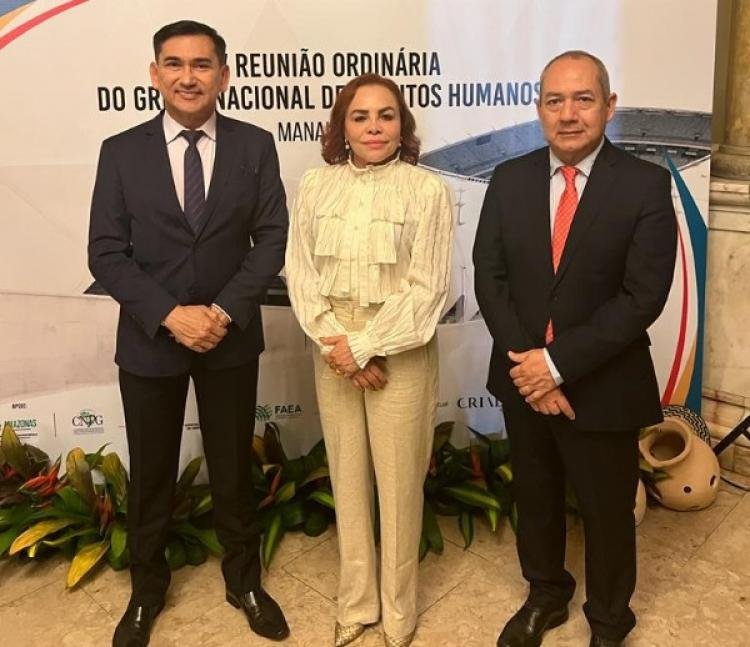 PGJ e membros do MP-AP participam de reunião em Manaus sobre defesa dos direitos humanos