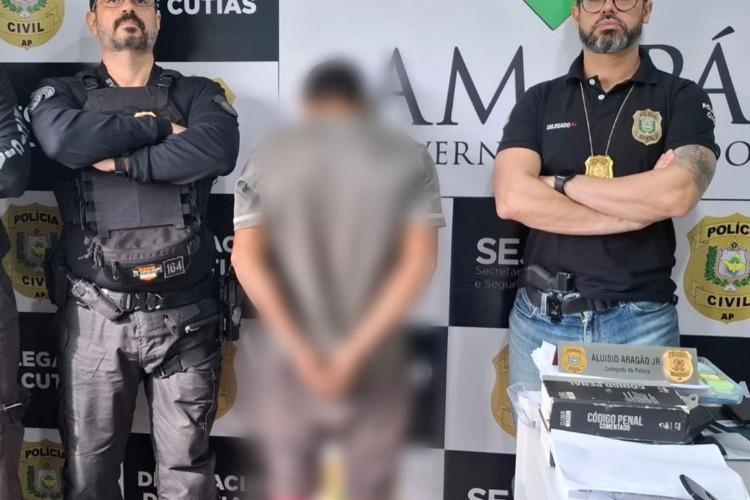 Em Cutias do Araguari, Polícia Civil prende homem acusado pela prática de tentativa de estupro