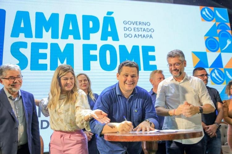 Davi e Clécio lançam programa “Amapá sem Fome"