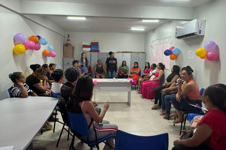 CRAS realiza mais uma edição do ‘Papo de Mãe’ para fortalecer vínculos familiares