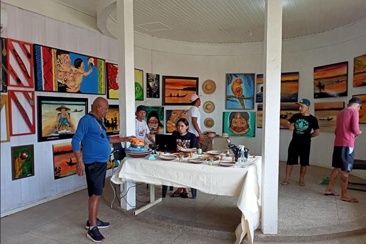Artistas plásticos do Amapá e Pará fazem intercâmbio cultural