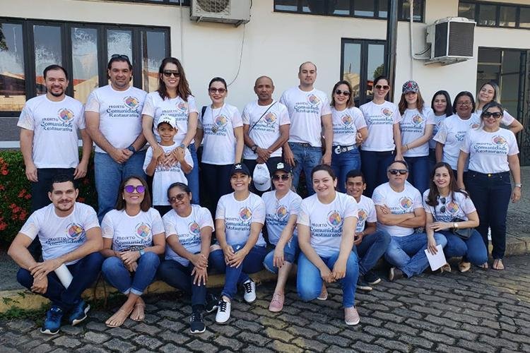 TJAP e MP realizam mutirão de limpeza no Ambrósio em Santana em ação do projeto Comunidade Restaurativa
