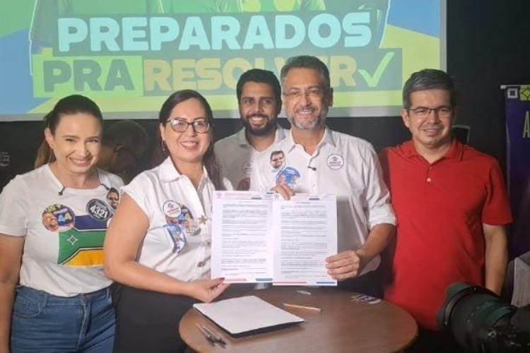 Clécio Luís assina Carta Compromisso com pautas dos servidores do Grupo Gestão Governamental