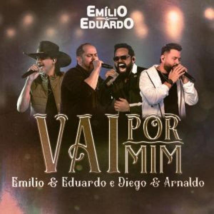 Emílio e Eduardo lançam música inédita com Diego e Arnaldo