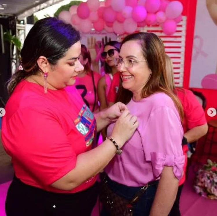 Lançamento da campanha Outubro Rosa é sucesso na 52ª Expofeira do Amapá