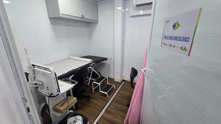 Agora Tem Especialistas: Ministério da Saúde lança em Calçoene, no Amapá, carreta de saúde da mulher 