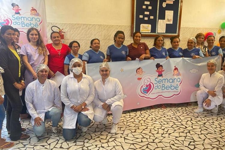 Semana do Bebê reforça a importância e o cuidado da higiene bucal em crianças