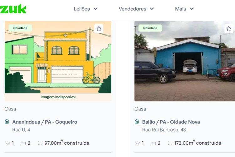 Zuk promove 12 imóveis em leilão no Norte do Brasil 
