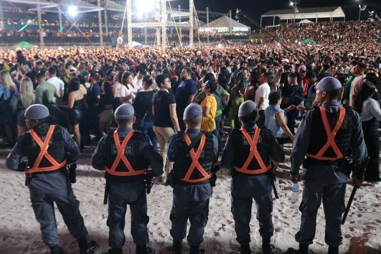 Segurança garantida para população durante show do "Furioso Carabao" na 52ª Expofeira