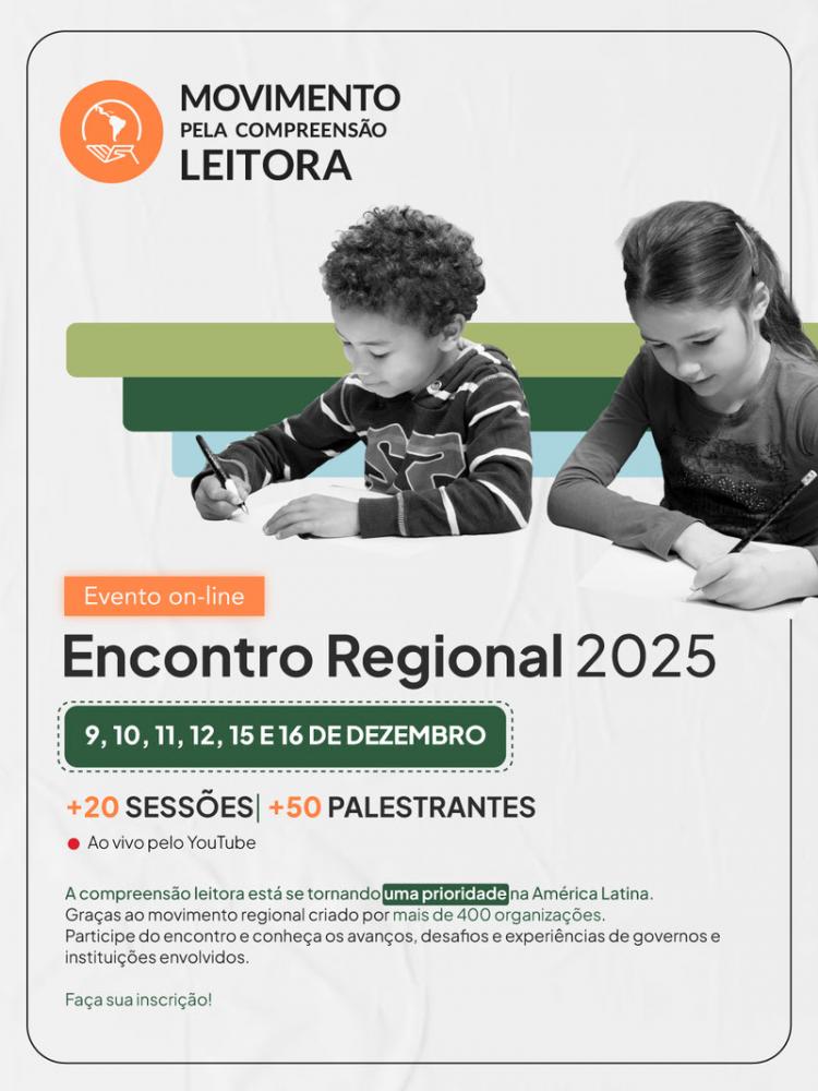 Organizações da América Latina se reúnem para impulsionar movimento pela compreensão leitora