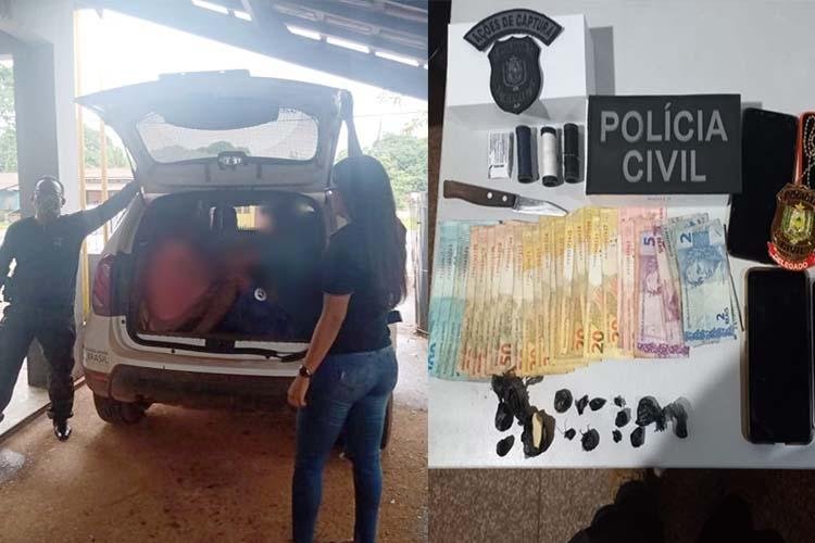 EM CALÇOENE, CASAL VENDEDOR DE LANCHES QUE VIVIA EM ALTO PADRÃO É PRESO POR TRÁFICO DE DROGAS