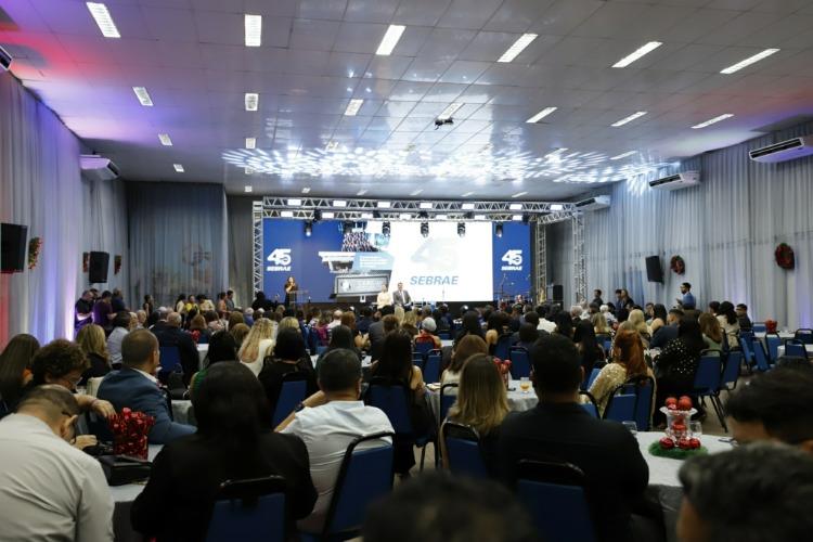 Com homenagens e reconhecimentos, Sebrae no Amapá celebra 45 anos em solenidade que conecta passado, presente e futuro da instituição