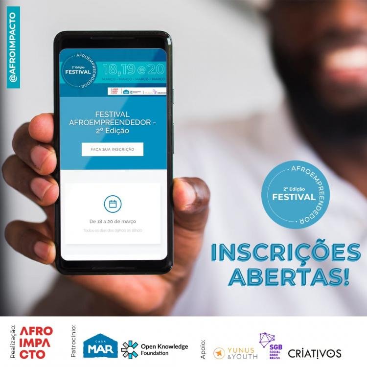 2º Edição do Festival AFROEMPREENDEDOR promove debates sobre empreendedorismo negro