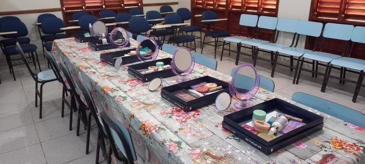 Aula inaugural de projeto para jovens em vulnerabilidade com prefeito Bala Rocha