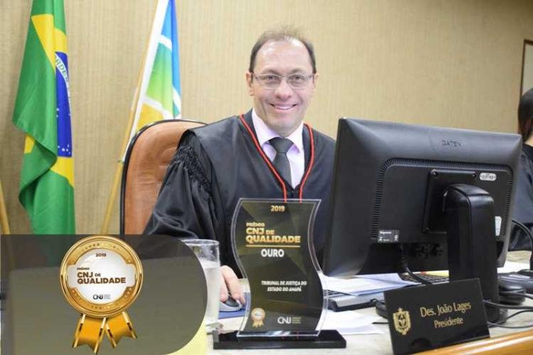 Presidente do TJAP abre 707ª Sessão Judicial com notícia da conquista do Selo Ouro concedido pelo CNJ