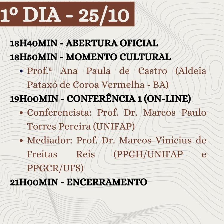 Seminário aborda história social da cultura, educação e direitos humanos