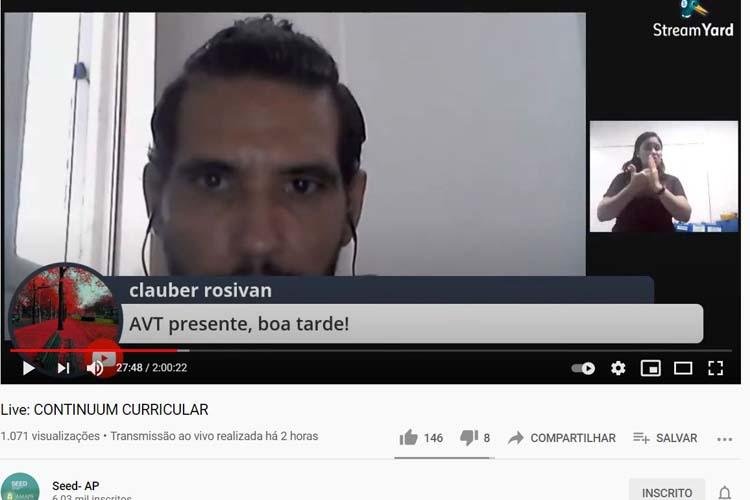Seed realiza live para orientar educadores no planejamento curricular para o ano de 2021