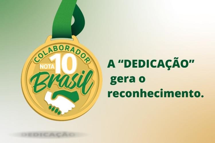 Cerimônia de premiação do "Colaborador Nota 10 Brasil" será nesta quarta-feira, 18