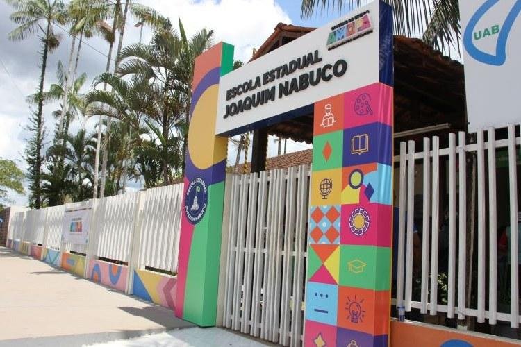 FOTOS: conheça a nova Escola Estadual Joaquim Nabuco, entregue pelo Governo do Amapá em Oiapoque