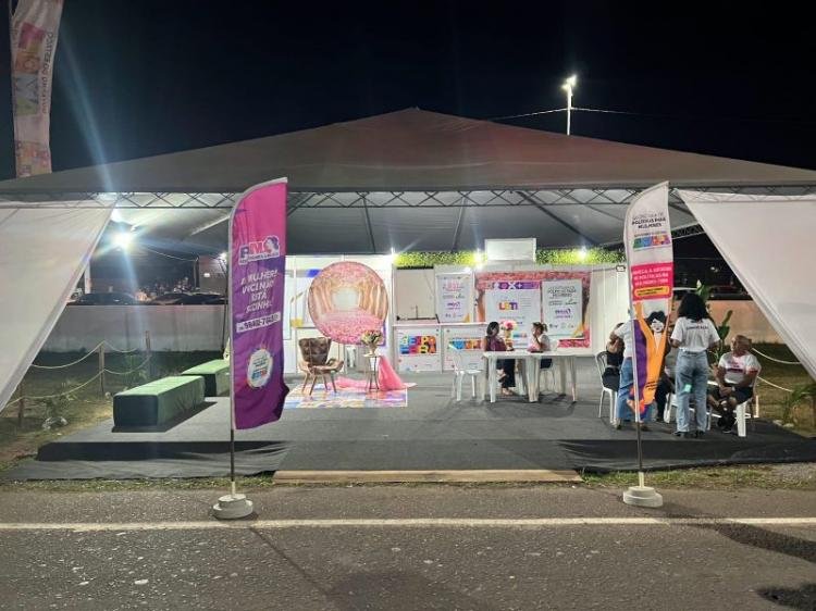 "Central da Mulher": público feminino pode buscar atendimento imediato na 53ª Expofeira do Amapá