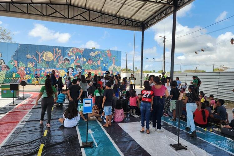 CTMac realiza ação educativa para alunos da Escola Municipal Ana Maria Silva Ramos