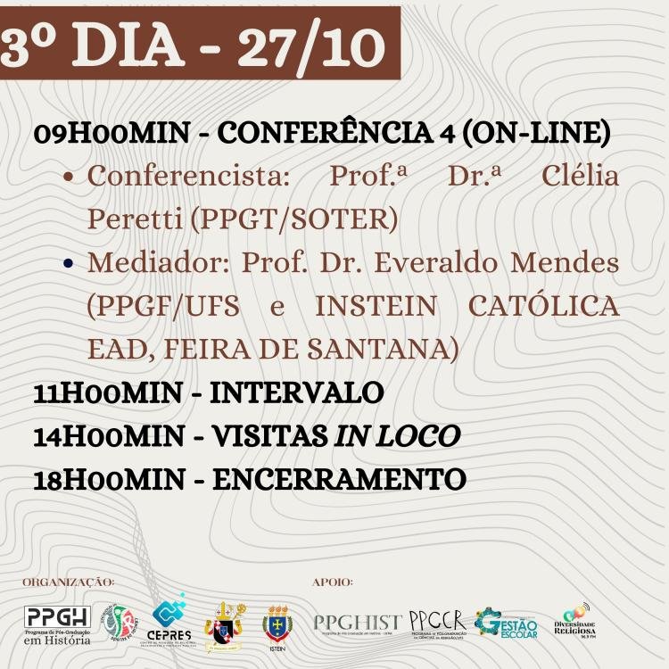 Seminário aborda história social da cultura, educação e direitos humanos