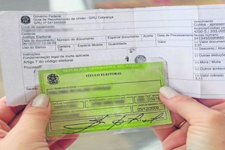 Comprovante de pagamento de multa eleitoral não precisará mais ser apresentado aos cartórios eleitorais