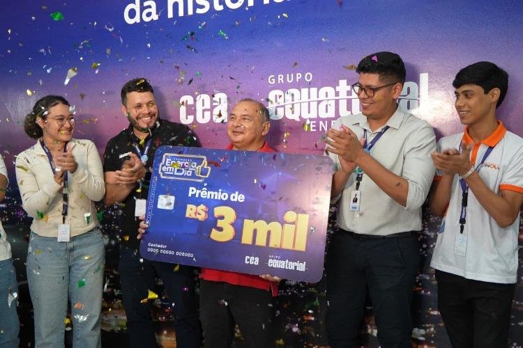 Pela primeira vez, cliente do Amapá ganha dois prêmios na promoção Energia em Dia