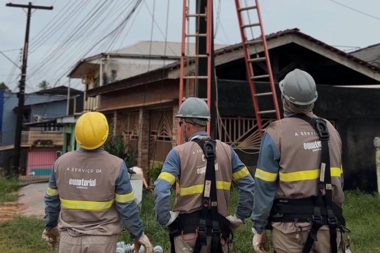 CEA Equatorial realiza melhorias na rede elétrica de Oiapoque com foco na continuidade do fornecimento