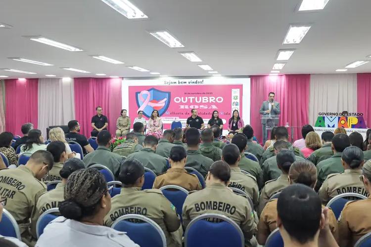 Governo do Amapá promove cultura de respeito e saúde mental entre forças de segurança no Outubro Rosa
