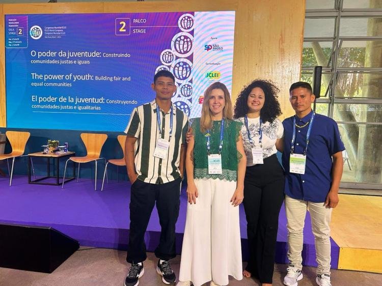 Em congresso mundial, jovens ribeirinhos reivindicam mais espaço na luta pela Amazônia
