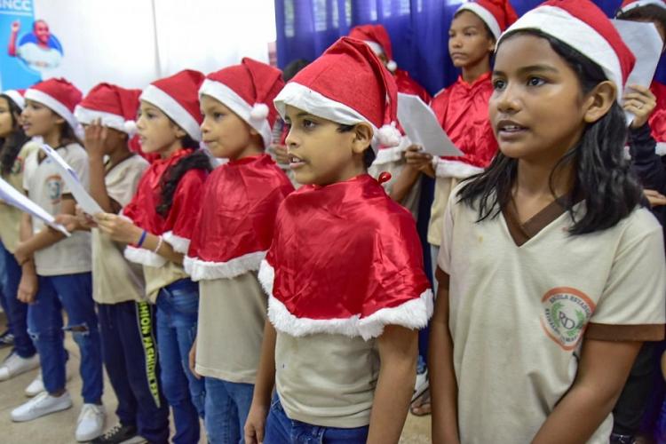 Cantata Natalina 2023: Mais de 1,5 mil alunos se preparam para o espetáculo