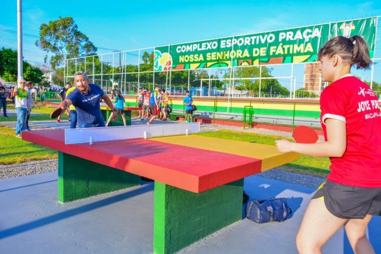 "Espaço da Família" é inaugurado na Praça Nossa Senhora de Fátima